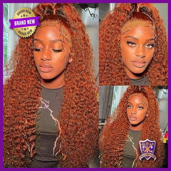 13x4 Lace Front Wig Human Hair Deep Wave 180% Density Glueless